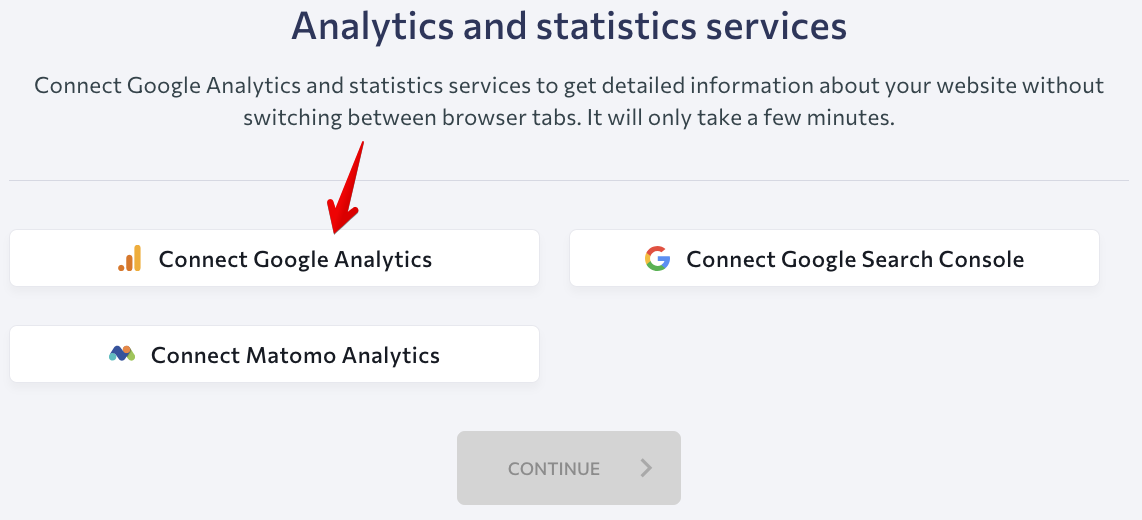 Connect Google Analytics_S1
