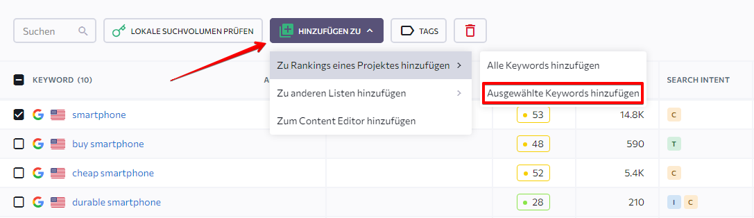 Keyword Manager-DE-5
