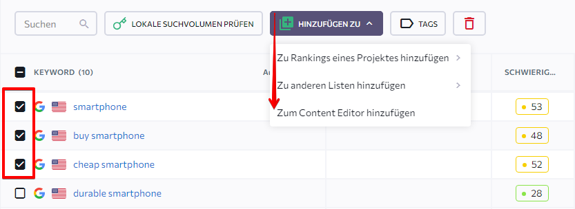 Keyword Manager-DE-7