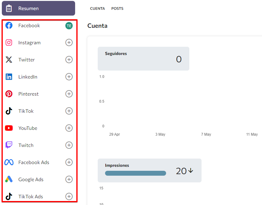 SMM-analytics-ES