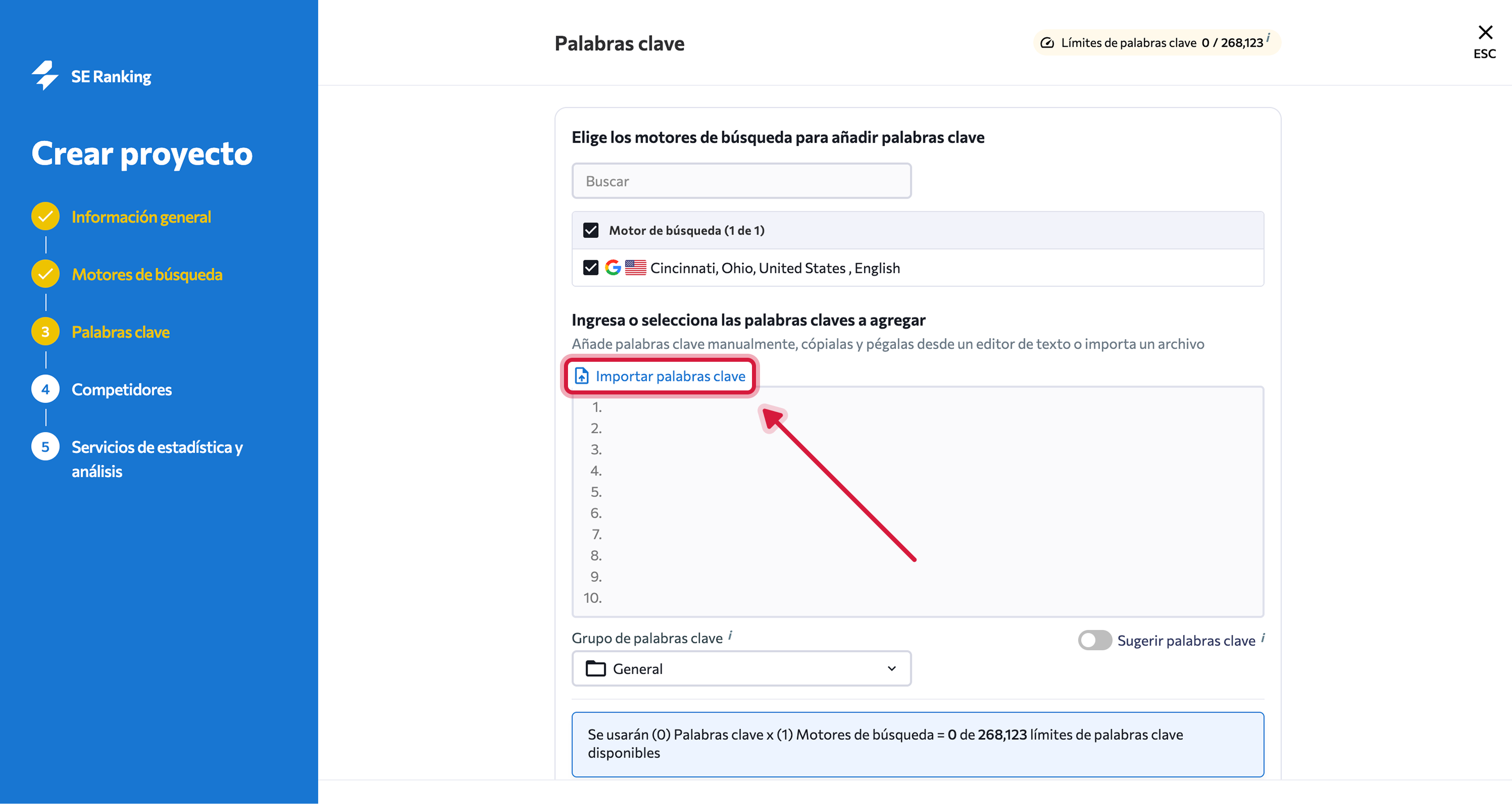 Import keyword ranking history_ES_02.png