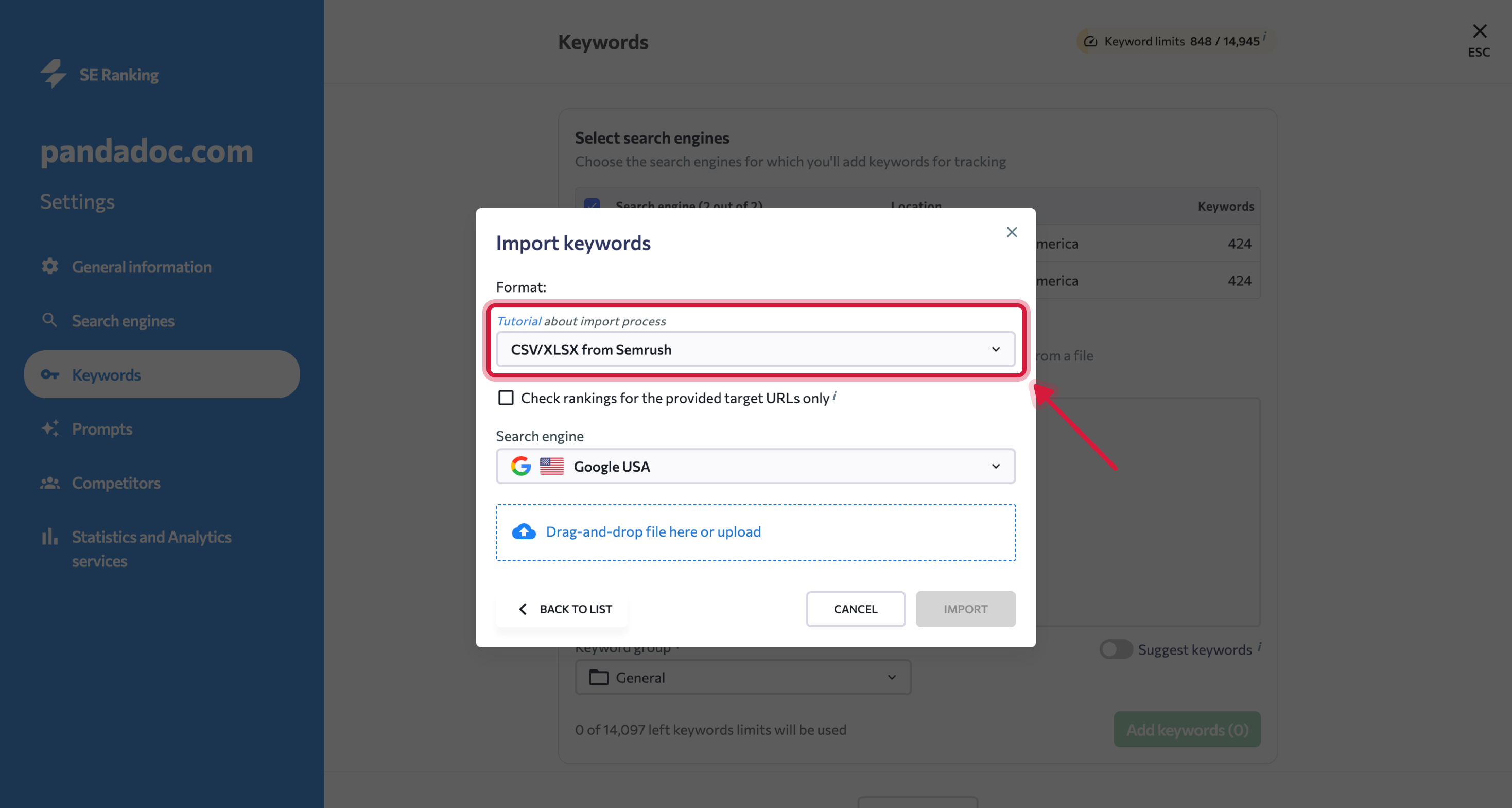 Import CSV File from Semrush_EN_07.png