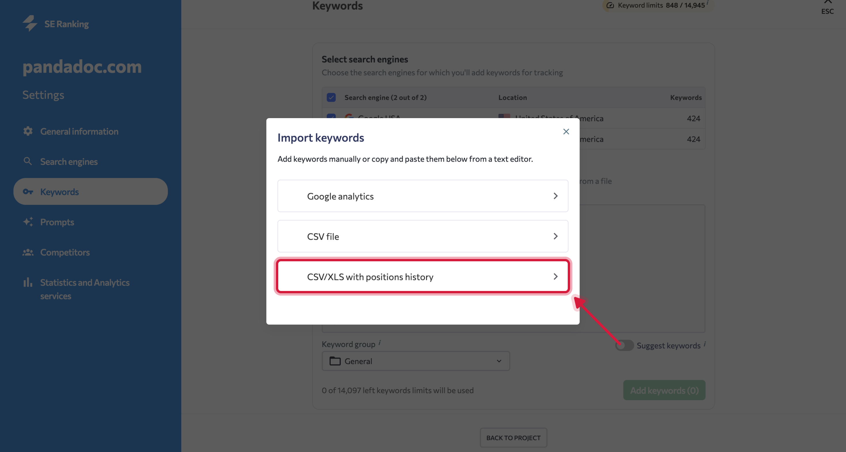 Import CSV File from Semrush_EN_06.png