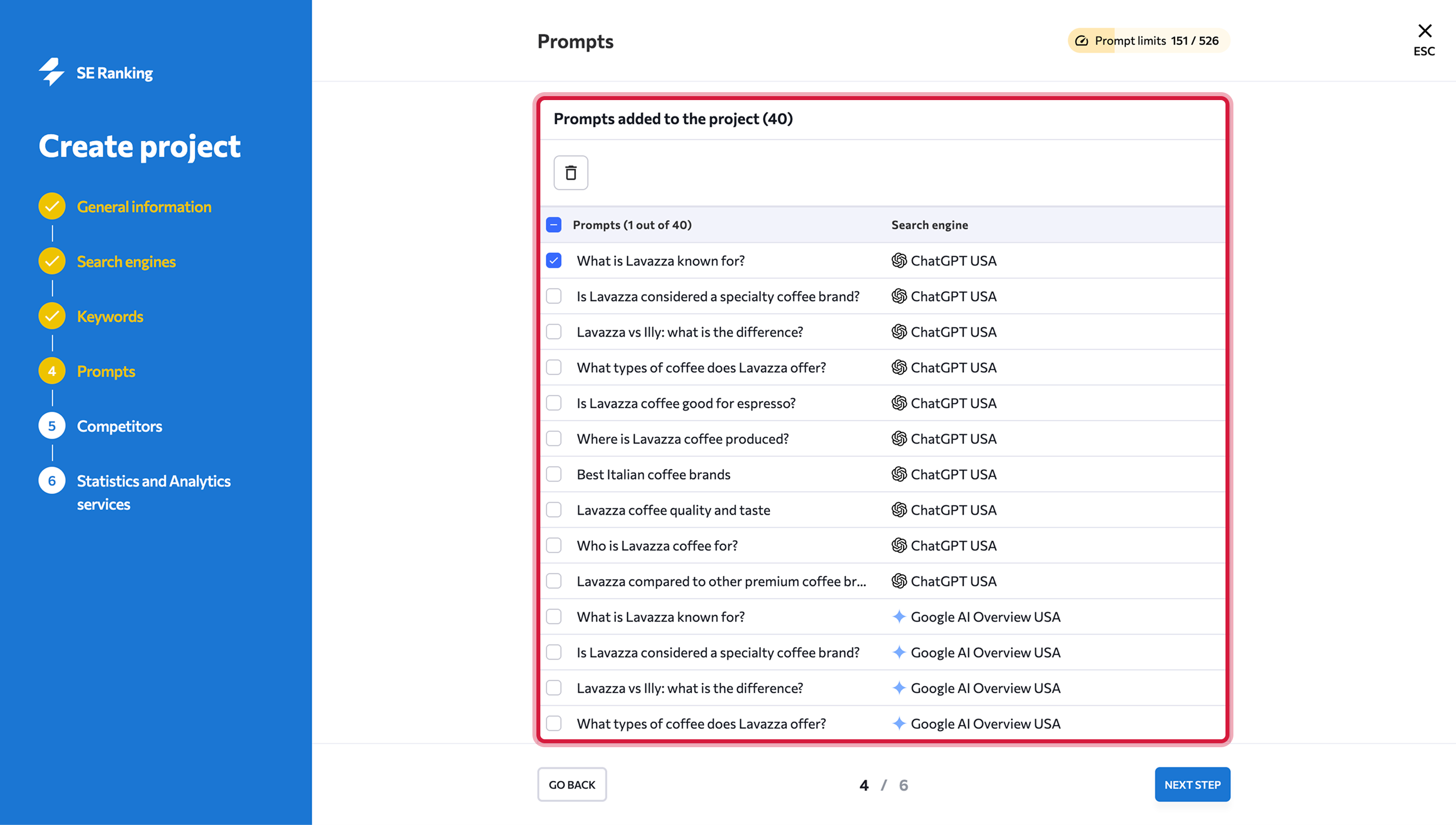 Set up a project for AIRT_EN_05.png