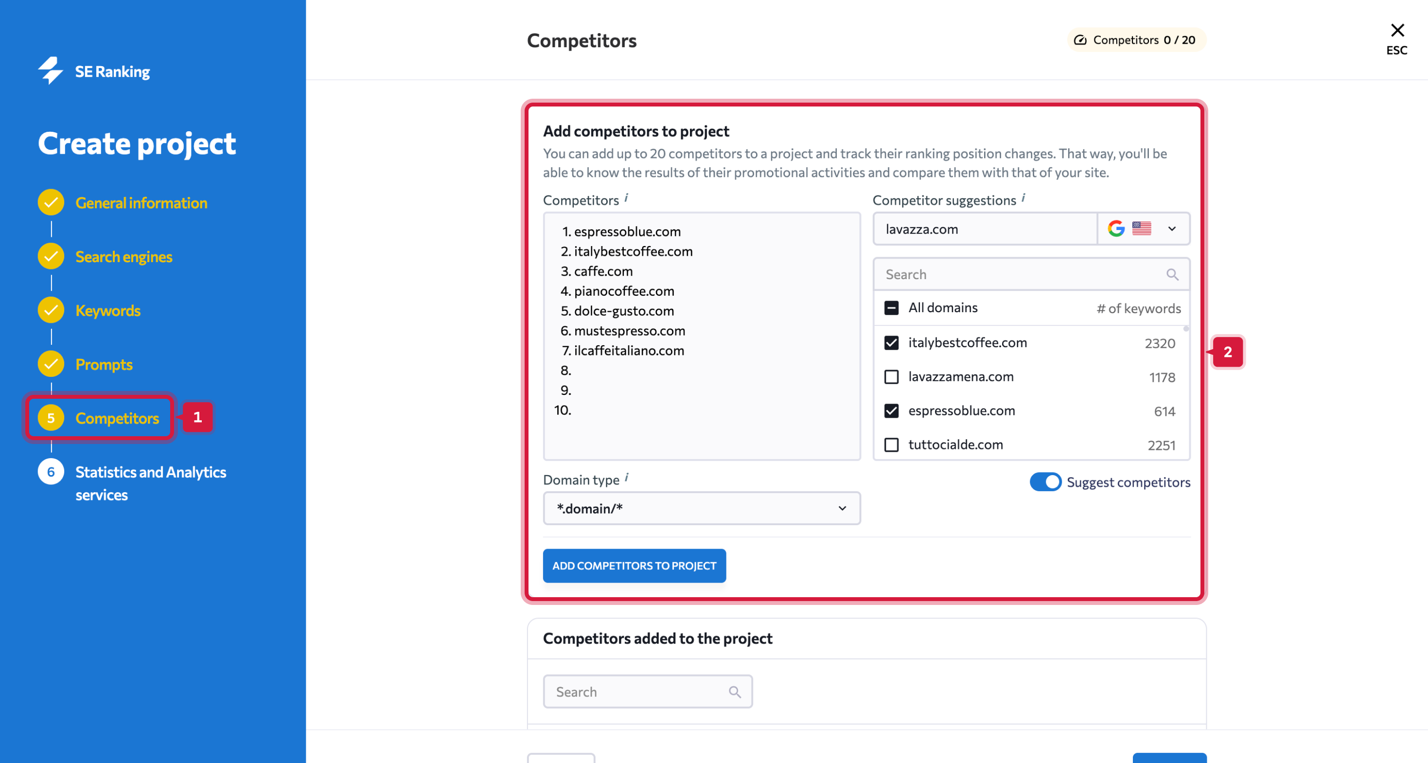 Set up a project for AIRT_EN_06.png