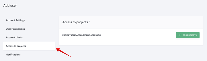 Access to projects_S6