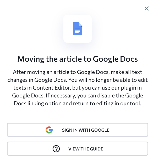 Content Marketing_Content Editor_Moving the article to Google Docs_S2